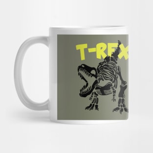 Cool trex skeleton Mug